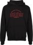 Sporty & Rich Hoodie met logoprint Zwart - Thumbnail 1