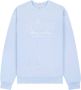 Sporty & Rich Katoenen sweater Blauw - Thumbnail 1