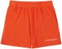 Sporty & Rich Shorts met geborduurd logo Oranje - Thumbnail 1