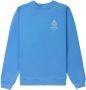 Sporty & Rich Sweater met logoprint Blauw - Thumbnail 1