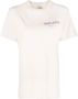 Sporty & Rich T-shirt met logoprint Beige - Thumbnail 1