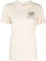 Sporty & Rich T-shirt met logoprint Beige - Thumbnail 1