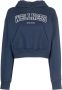 Sporty & Rich Cropped hoodie Blauw - Thumbnail 1