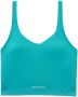 Sporty & Rich Top met logoprint Blauw - Thumbnail 1