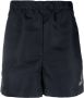 Sporty & Rich Zwembroek met logoprint Blauw - Thumbnail 1