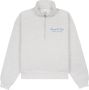 Sporty & Rich Sweater met logoprint Grijs - Thumbnail 1