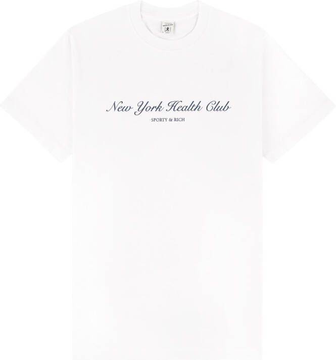 Sporty & Rich T-shirt met print Wit