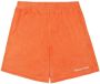 Sporty & Rich NY Tennis Club straight shorts Oranje - Thumbnail 1