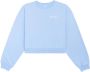 Sporty & Rich Sweater met logoprint Blauw - Thumbnail 1