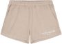 Sporty & Rich Shorts met elastische tailleband Beige - Thumbnail 1