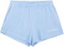 Sporty & Rich Shorts met logoprint Blauw - Thumbnail 1