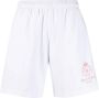 Sporty & Rich Shorts met logoprint Wit - Thumbnail 1