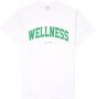 Sporty & Rich T-shirt met tekst Wit - Thumbnail 1
