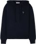 Sporty & Rich Kasjmier hoodie Blauw - Thumbnail 1