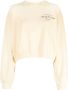 Sporty & Rich Sweater met logoprint Beige - Thumbnail 1