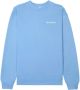 Sporty & Rich Sweater met logoprint Blauw - Thumbnail 1