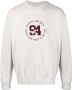 Sporty & Rich Sweater met logoprint Grijs - Thumbnail 1