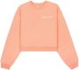 Sporty & Rich Sweater met logoprint Oranje - Thumbnail 1