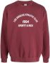 Sporty & Rich Sweater met logoprint Rood - Thumbnail 1