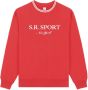Sporty & Rich Sweater met logoprint Rood - Thumbnail 1