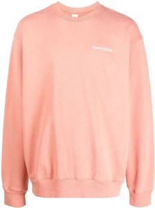 Sporty & Rich Sweater met tekst Roze