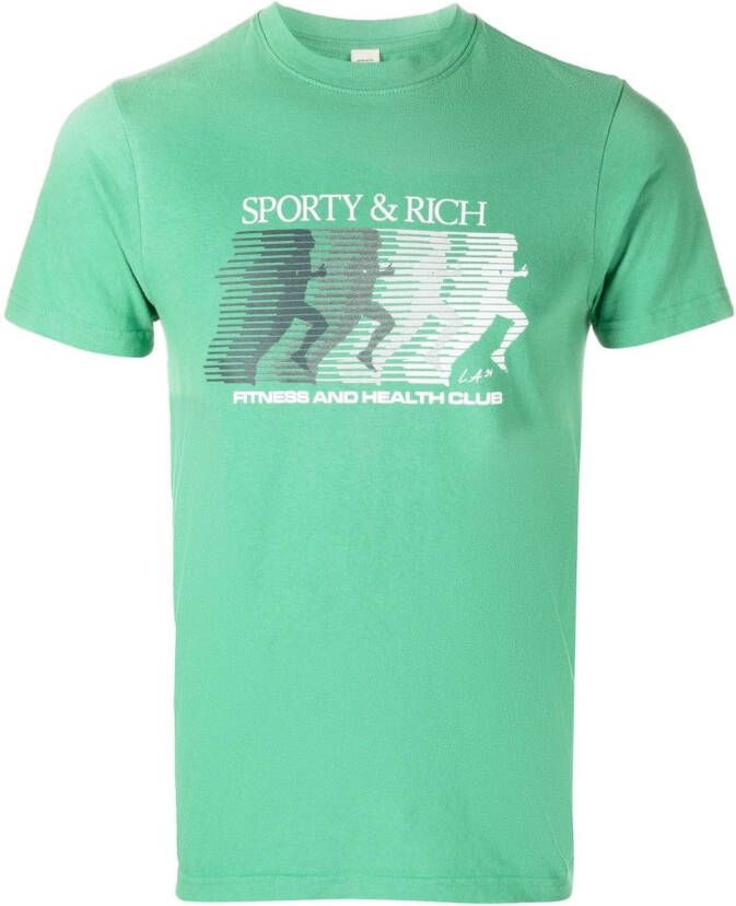 Sporty & Rich T-shirt Groen