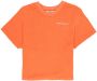 Sporty & Rich T-shirt met geborduurd logo Oranje - Thumbnail 1