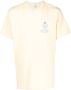 Sporty & Rich T-shirt met logo Geel - Thumbnail 1