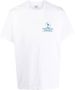 Sporty & Rich T-shirt met logo Wit - Thumbnail 1