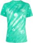 Sporty & Rich T-shirt met tie-dye print Groen - Thumbnail 1