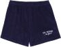 Sporty & Rich Badstof shorts Blauw - Thumbnail 1