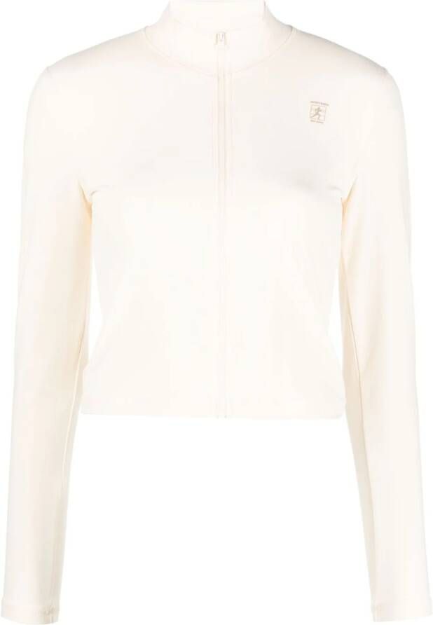 Sporty & Rich Trainingsjack met rits Beige