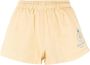 Sporty & Rich Trainingsshorts met logo Beige - Thumbnail 1