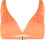 Sporty & Rich Triangel bikinitop Oranje - Thumbnail 1