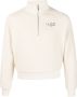 Sporty & Rich Trui met geborduurd logo Beige - Thumbnail 1