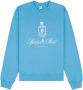 Sporty & Rich Katoenen sweater Blauw - Thumbnail 1