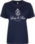 Sporty & Rich Vendome T-shirt met logoprint Blauw - Thumbnail 1
