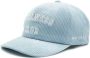 Sporty & Rich Ribfluwelen pet Blauw - Thumbnail 1