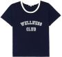 Sporty & Rich T-shirt met logoprint Blauw - Thumbnail 1