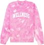 Sporty & Rich Wellness sweater met tie-dye print Roze - Thumbnail 1
