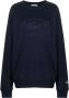 Sporty & Rich x Lacoste fleece sweater Blauw - Thumbnail 1
