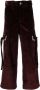 S.S.DALEY Straight broek Rood - Thumbnail 1