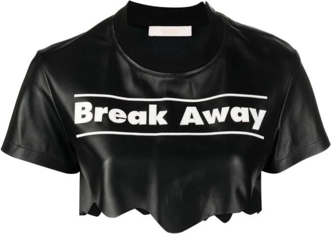 Ssheena Cropped top Zwart