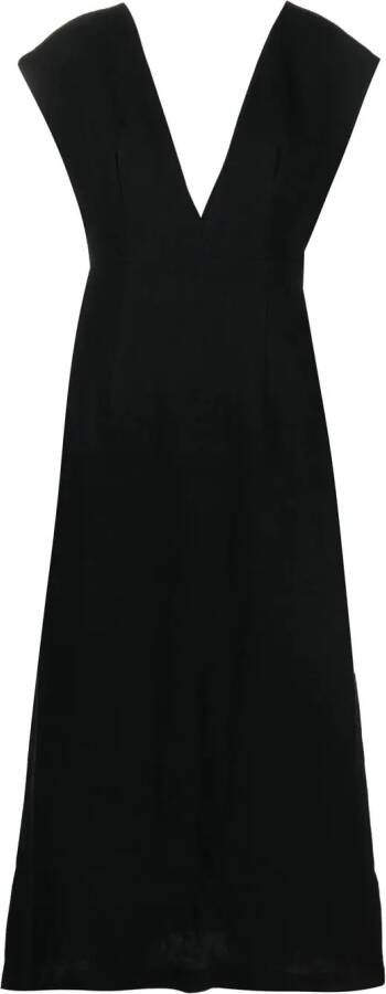 St. Agni Maxi-jurk Zwart
