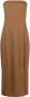 St. Agni Strapless midi-jurk Bruin - Thumbnail 1