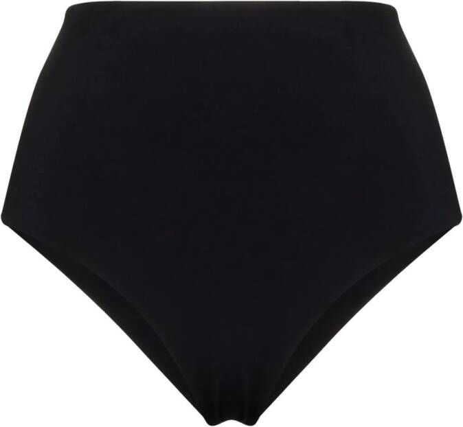 St. Agni x Ziah high waist bikinislip Zwart