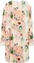 St. John Mini-jurk met bloemenprint Wit - Thumbnail 1