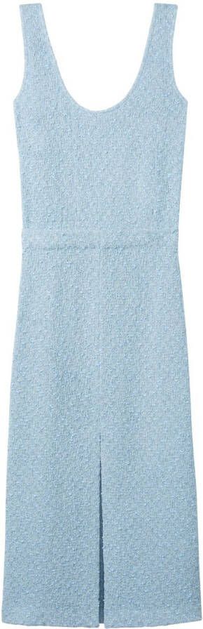 St. John Tweed jurk Blauw