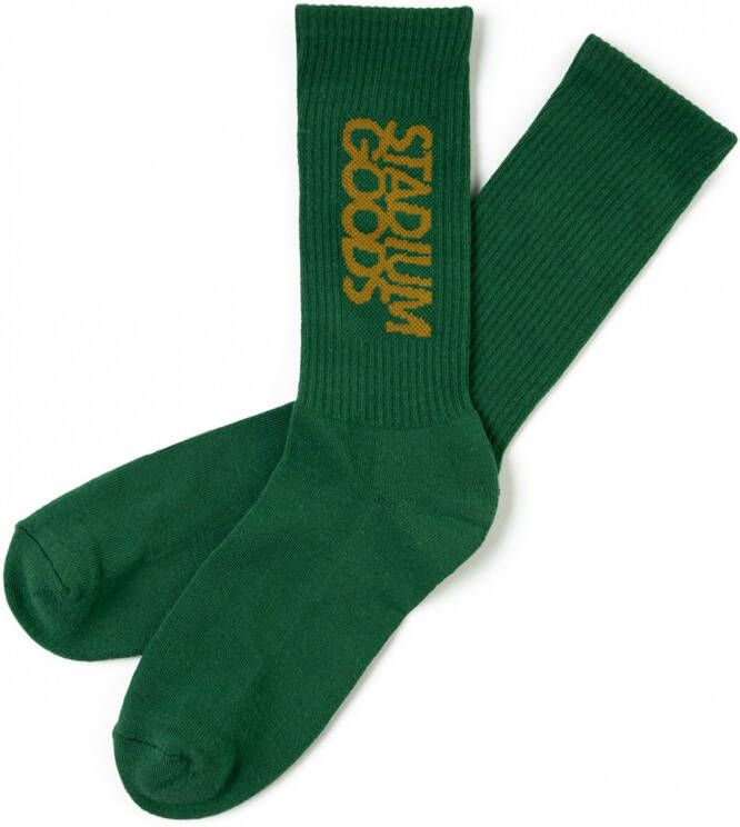 STADIUM GOODS Sokken met logo Groen