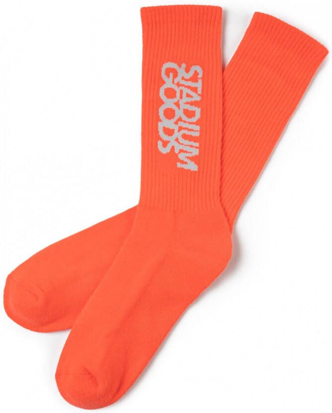 STADIUM GOODS Sokken met geborduurd logo Oranje